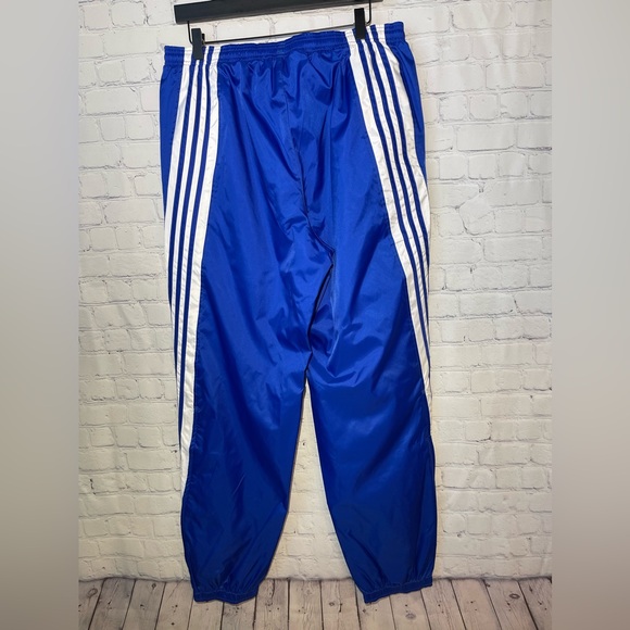Vintage adidas size large blue & white jogger set - Picture 4 of 11